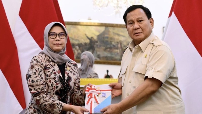 Presiden Prabowo Terima IHPS I Tahun 2024 Dari BPK