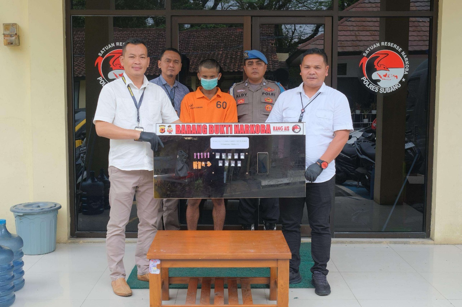 Polres Subang Ungkap Peredaran Sabu Seberat 1,67 Gram