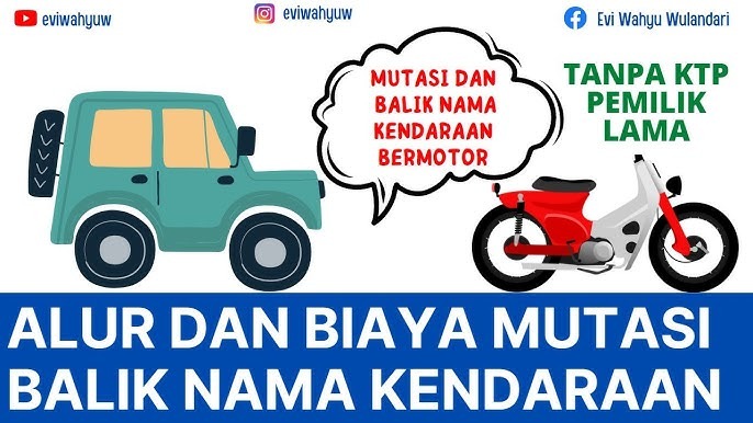 Inilah Rincian Biaya Mutasi, Cabut Berkas Plus Balik Nama Motor