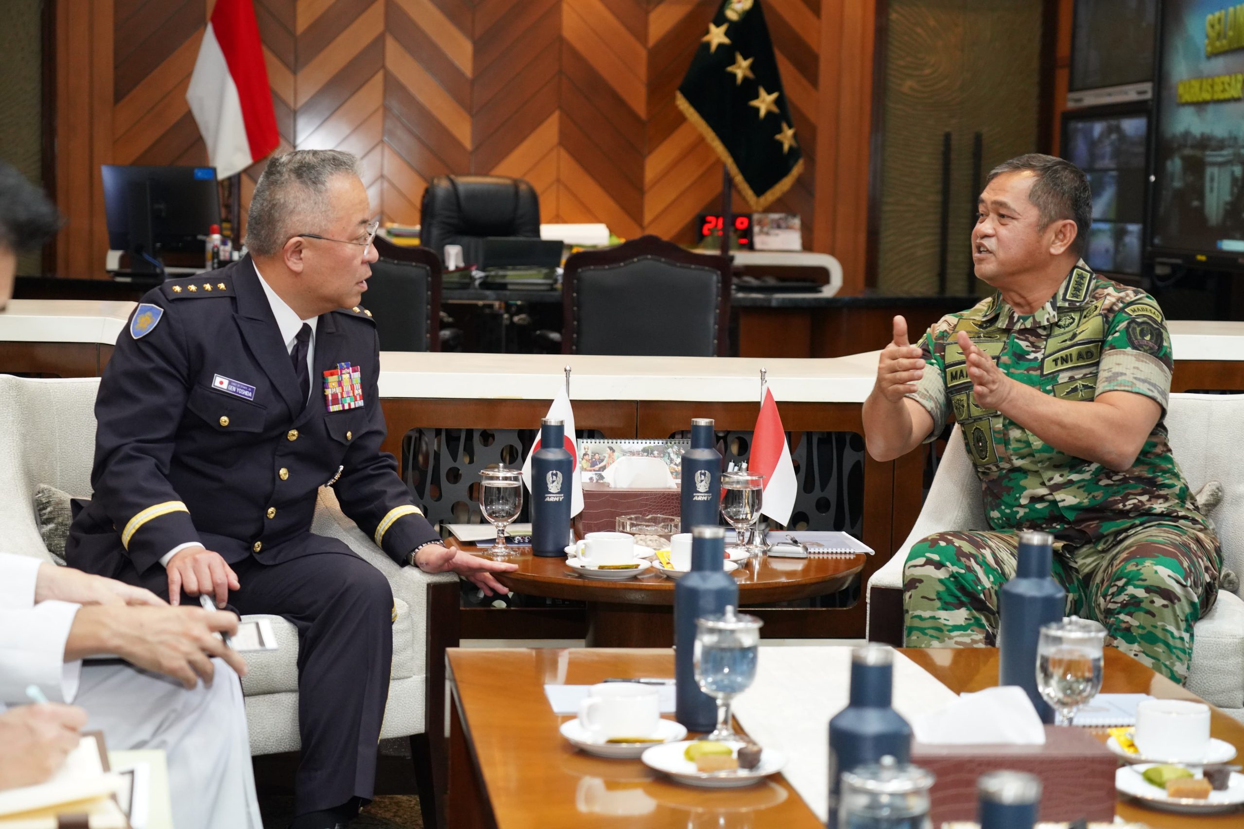 Kasad Terima Kunjungan Kehormatan Kasgab Jepang