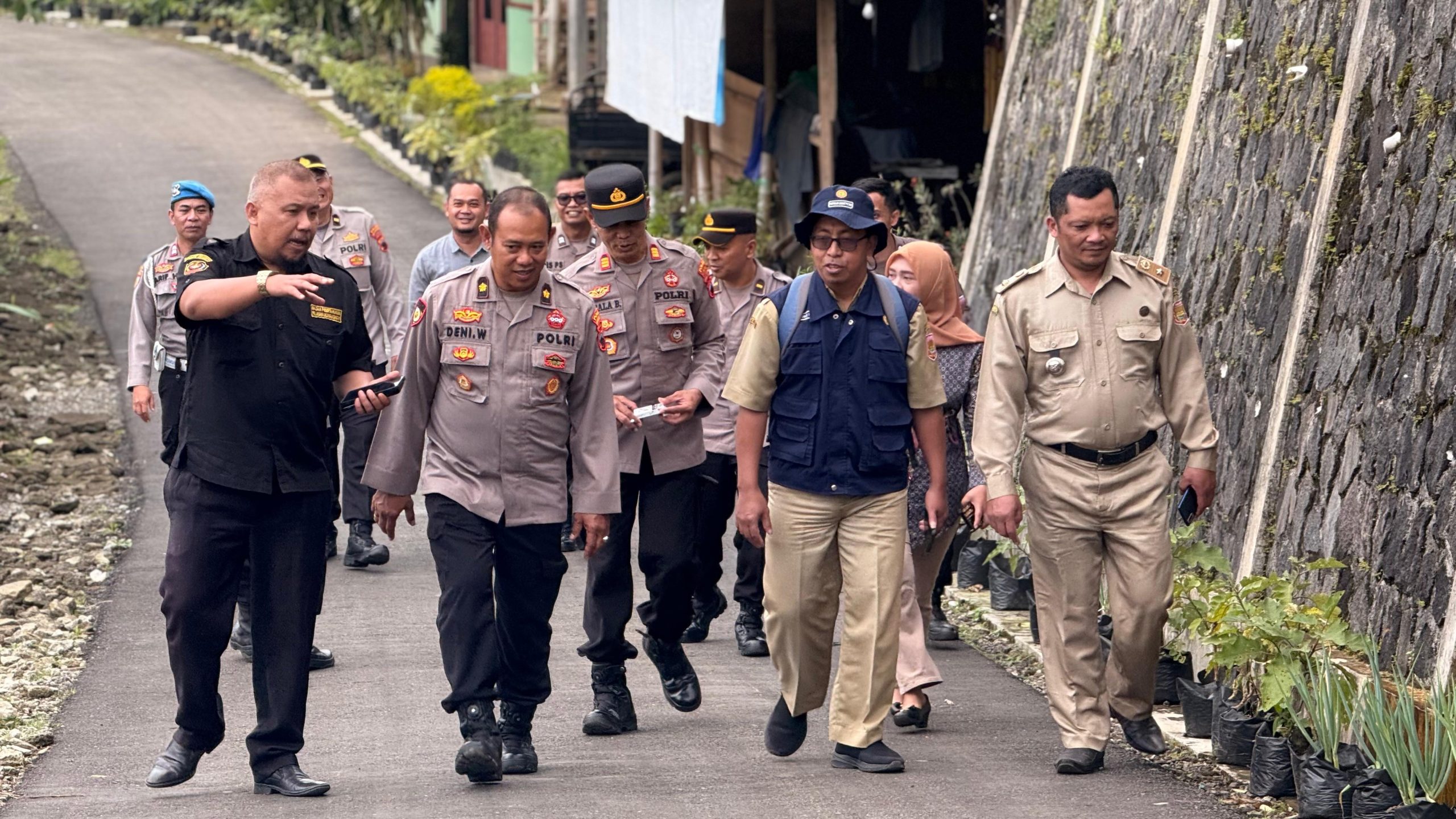 Kompol Deny Pimpin Penilaian Lomba Tanaman Pangan