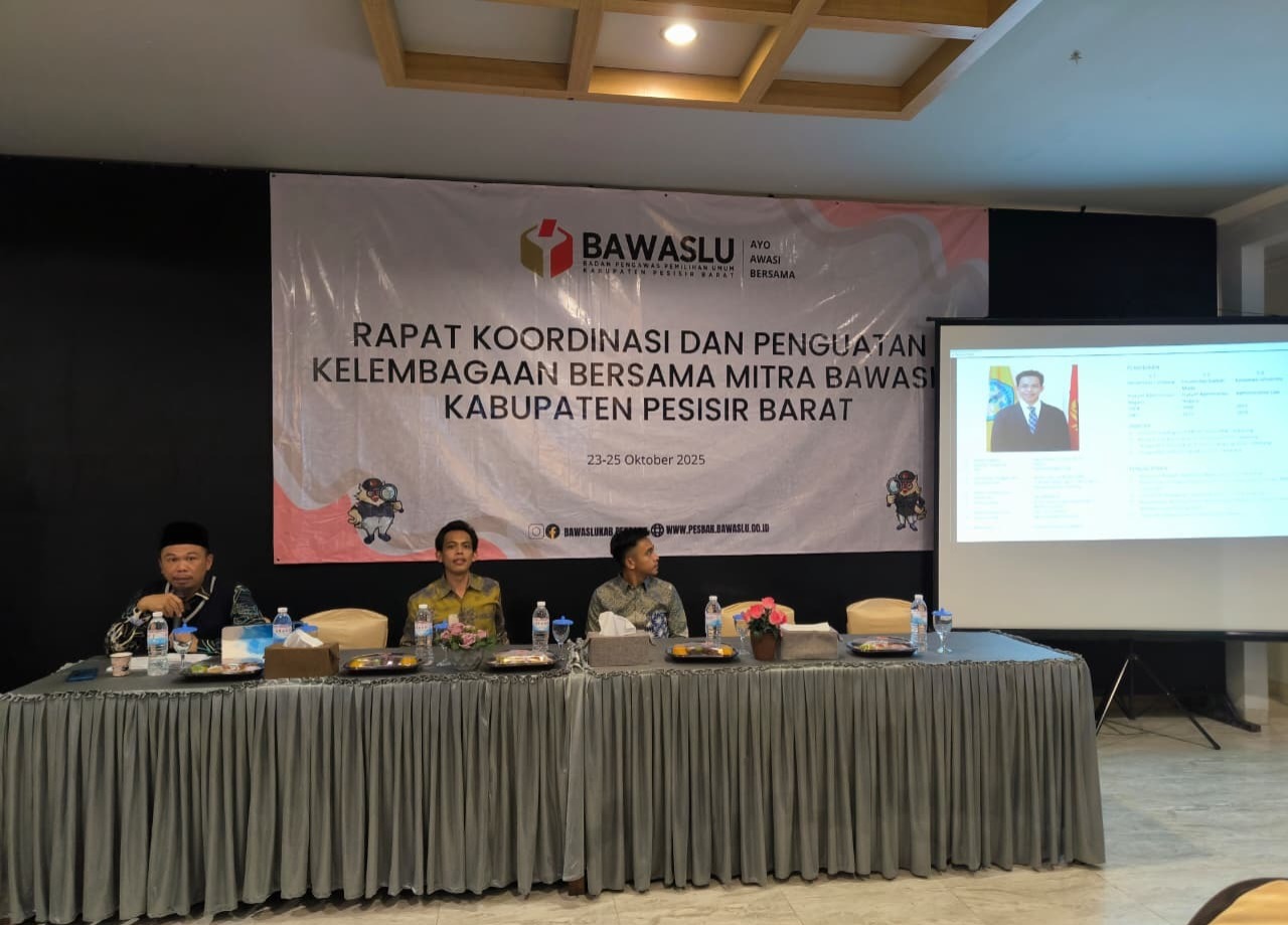 Bawaslu Pesibar gelar rakor Strategis dengan Mitra Pengawasan