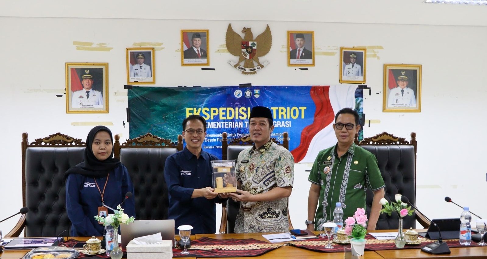 Bupati Dedi Irawan Terima Audensi Program Ekspedisi Patriot