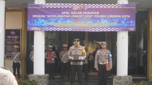 Polres Cirebon Kota Gelar Apel Operasi Keselamatan Lodaya 2026