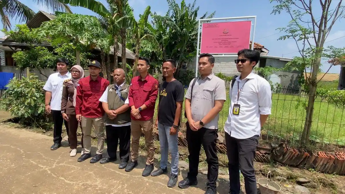 Kejari Majalengka Sita Tanah Terpidana Korupsi Program Pangan