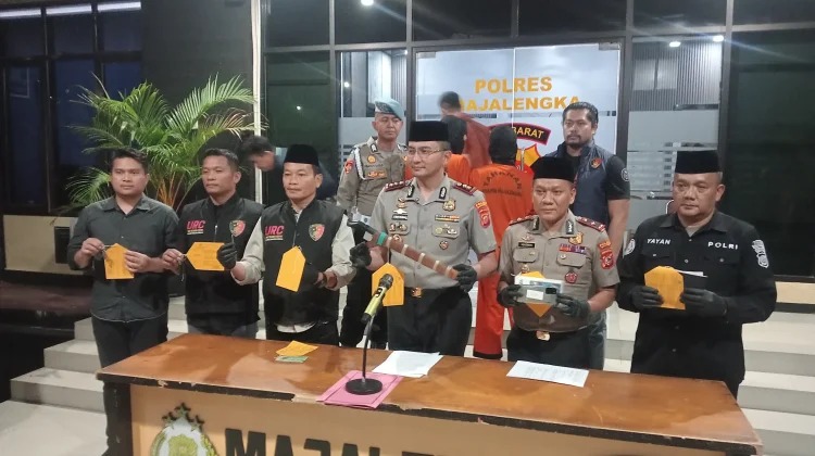Polres Majalengka Berhasil Ungkap Dua Kasus Kejahatan